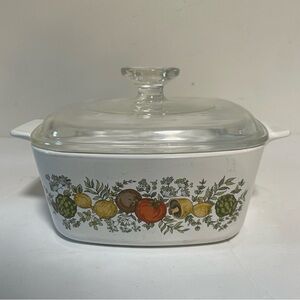 Corning Ware Spice of Life Casserole Dish with Lid (1.5L)